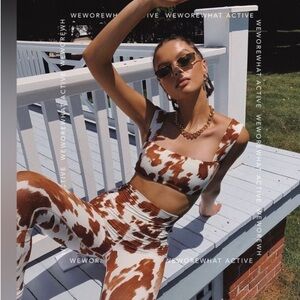 Cow Print Women's Jumpsuit